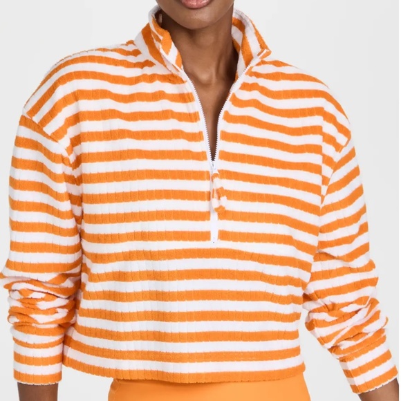 Sincerely Jules for Bandier Holly Half Zip Sweatshirt - Picture 2 of 5